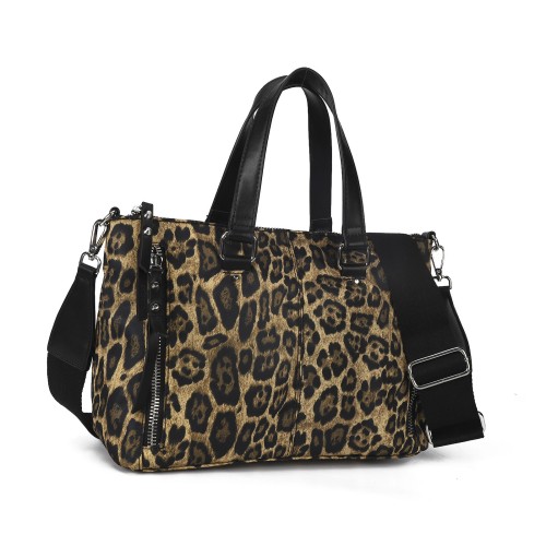 Ladies Leopard Print Handbag